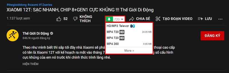 2 cách tải video YouTube với SaveFrom trên Microsoft Edge