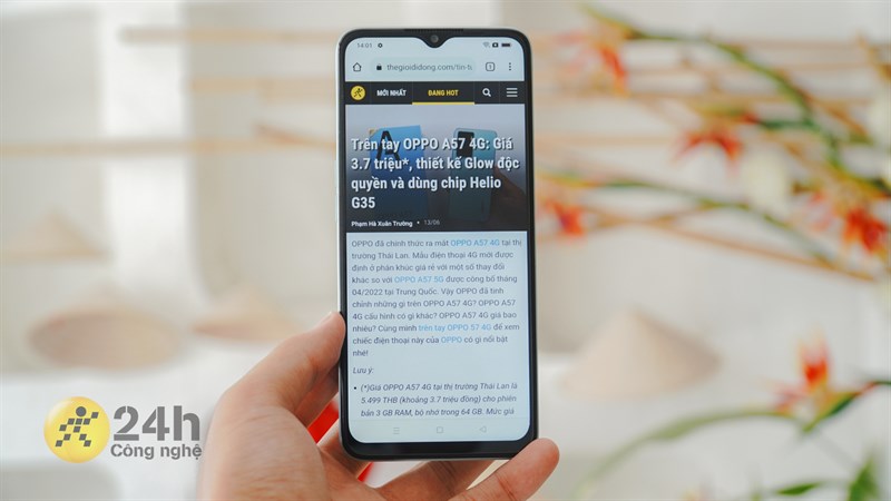 Ngỡ ngàng với OPPO A57: mẫu điện thoại giá rẻ nổi bật nhất phân khúc Ngỡ ngàng với OPPO A57: mẫu điện thoại giá rẻ nổi bật nhất phân khúc