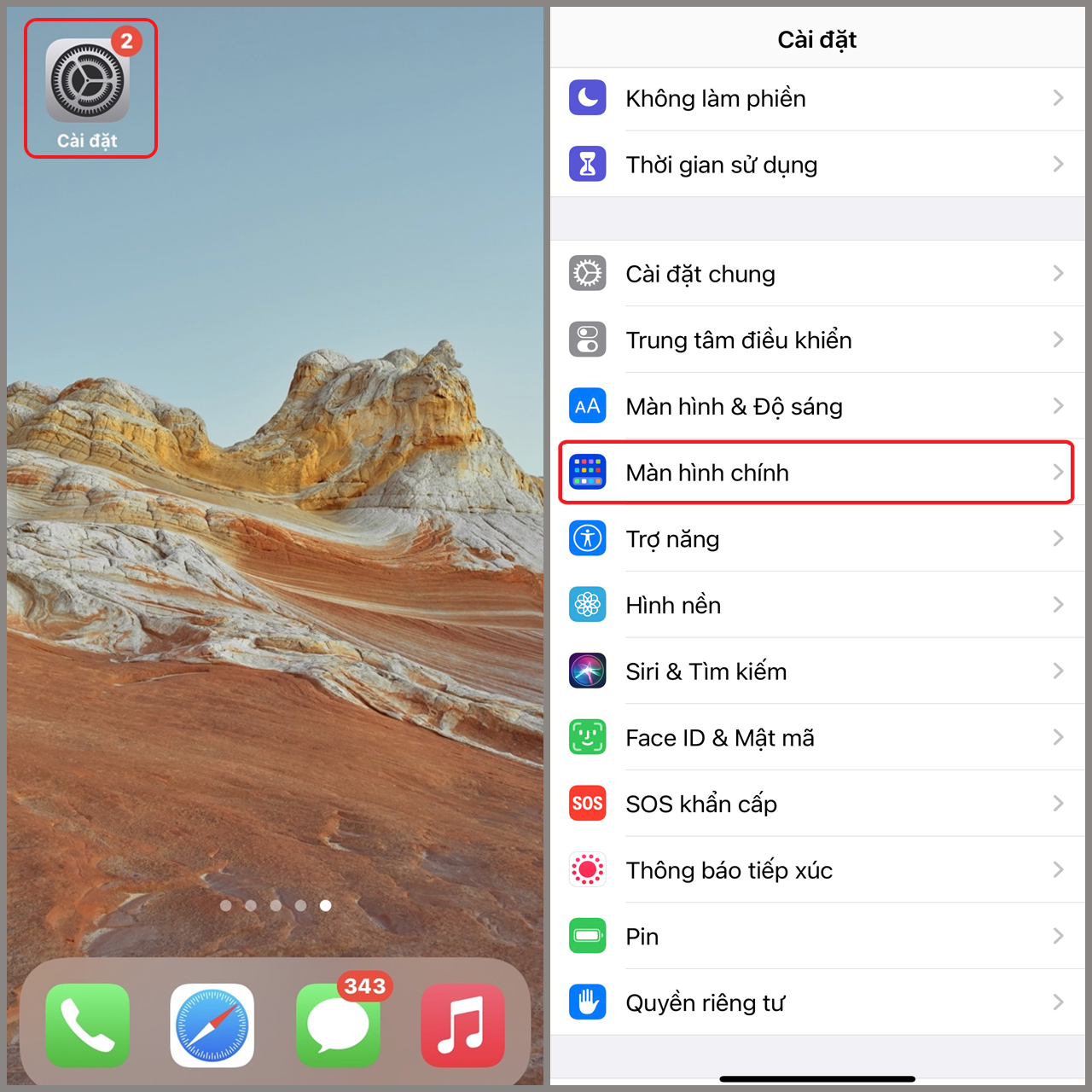 Tăng kích thước bàn phím trên iPhone Tăng kích thước bàn phím trên iPhone