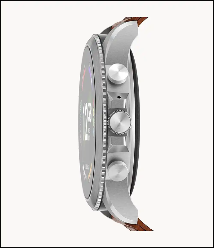 Cạnh trái vòng bezel Fossil Gen 6 Venture Edition