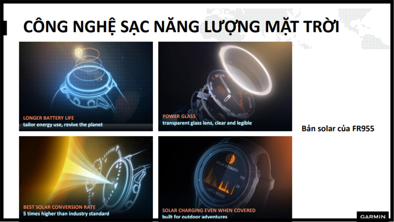 Quá trình chuyển đổi năng lượng mặt trời thành năng lượng pin của đồng hồ Quá trình chuyển đổi năng lượng mặt trời thành năng lượng pin của đồng hồ