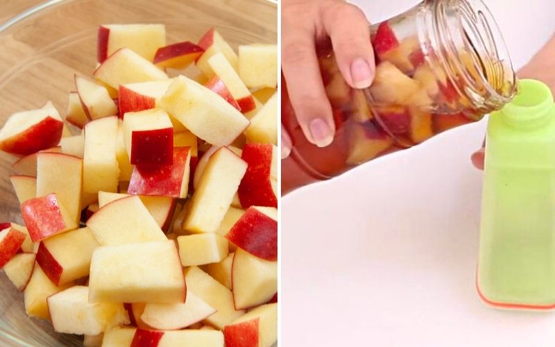 Cách làm nước táo lên men