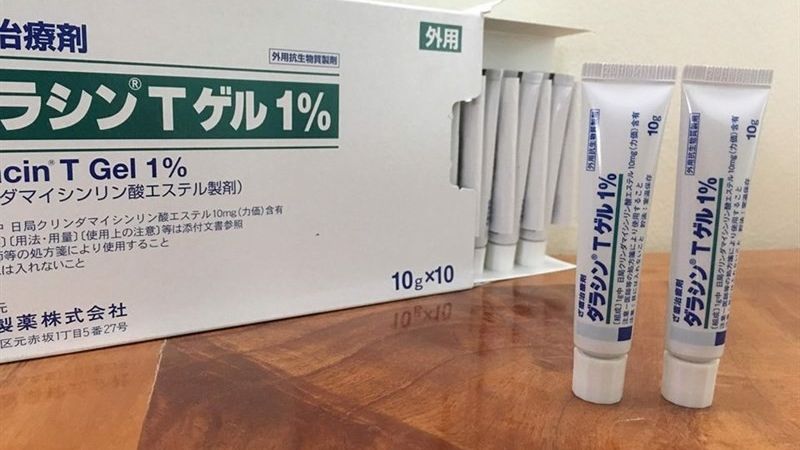 Review kem chấm mụn Nhật Bản Dalacin T Gel 1%: Công dụng và cách dùng