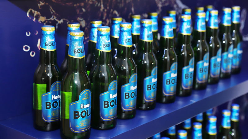 Bia Hanoi BOLD mạnh mẽ, nồng nàn
