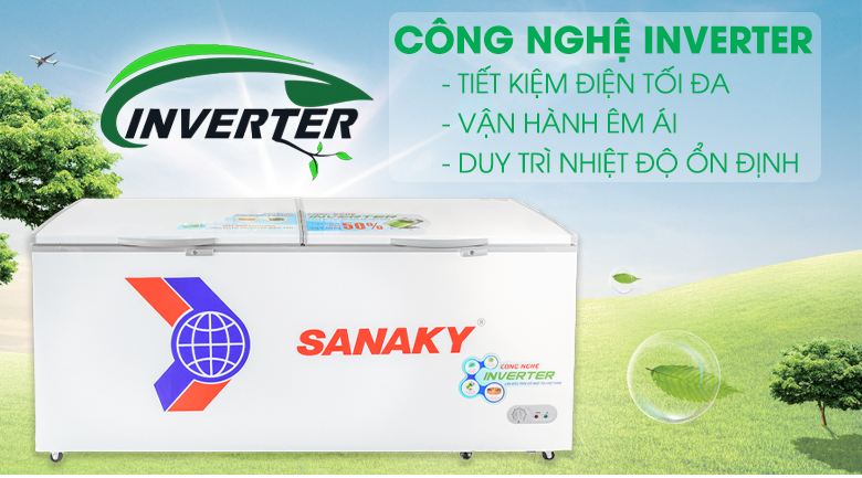 Tủ đông Sanaky Inverter có tốt không? 7 lợi ích của tủ đông Sanaky Inverter > Tủ đông Sanaky Inverter 761 lít VH-8699HY3
