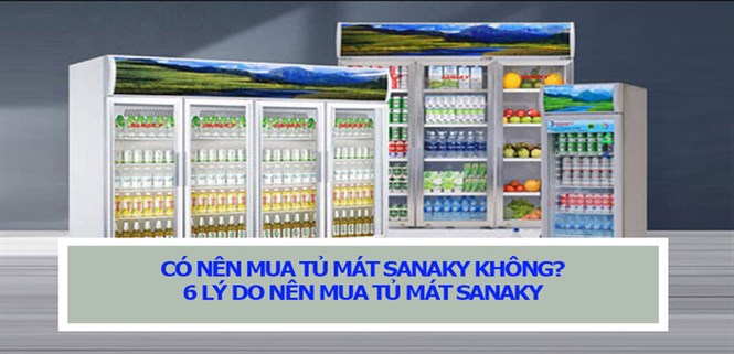 Có nên mua tủ mát Sanaky? 6 lý do nên mua tủ mát Sanaky