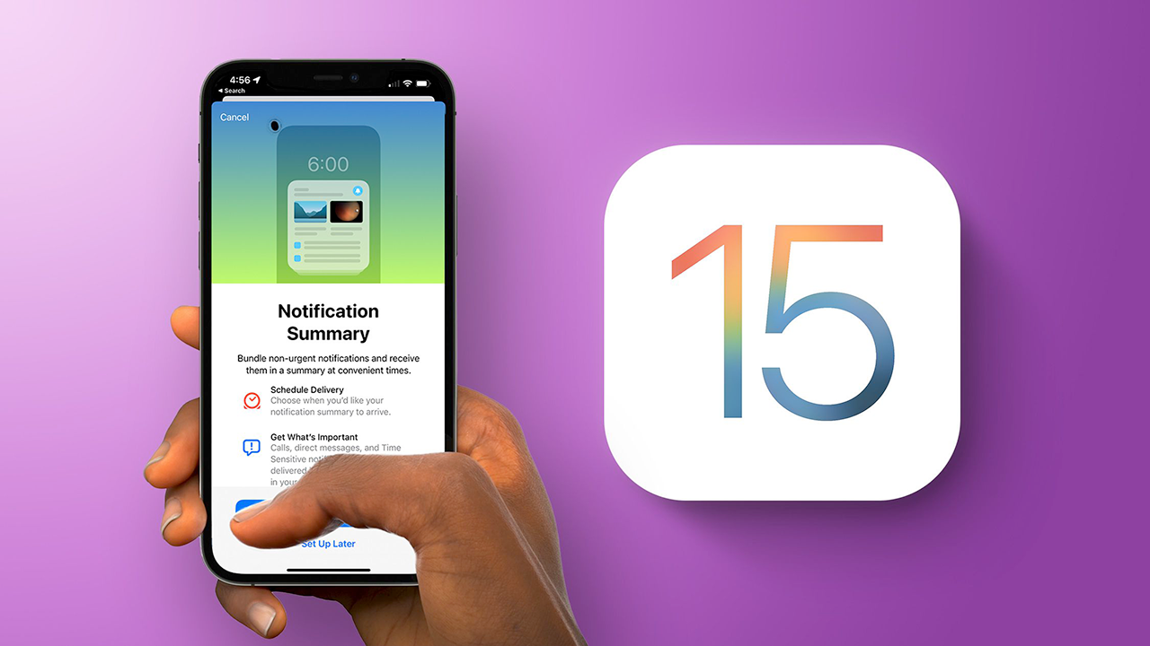 Tóm tắt thông báo trên iOS 15 Tóm tắt thông báo trên iOS 15