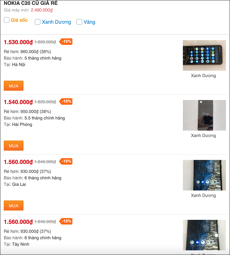 Mua điện thoại cũ dưới 2 triệu chọn ngay 3 mẫu điện thoại xịn sò này Mua điện thoại cũ dưới 2 triệu chọn ngay 3 mẫu điện thoại xịn sò này