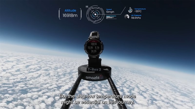 Amazfit T-Rex 2 được 'Gửi vào không gian' để kiểm tra độ bền: Kết quả bất ngờ