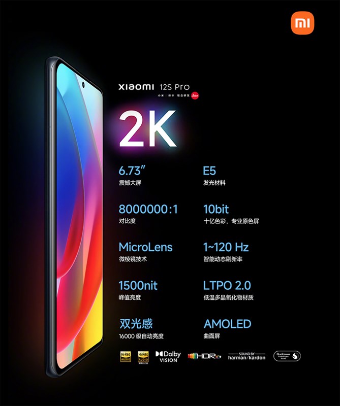 Màn hình Xiaomi 12S Pro Màn hình Xiaomi 12S Pro