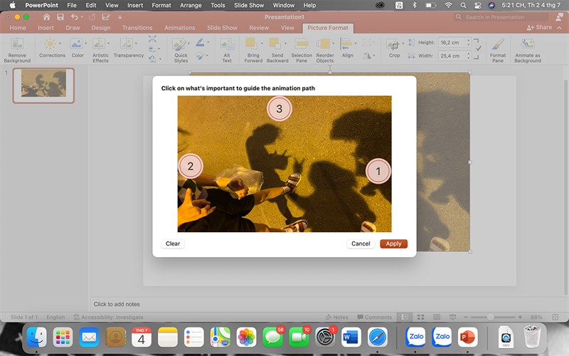 Cách tạo hiệu ứng background PowerPoint
