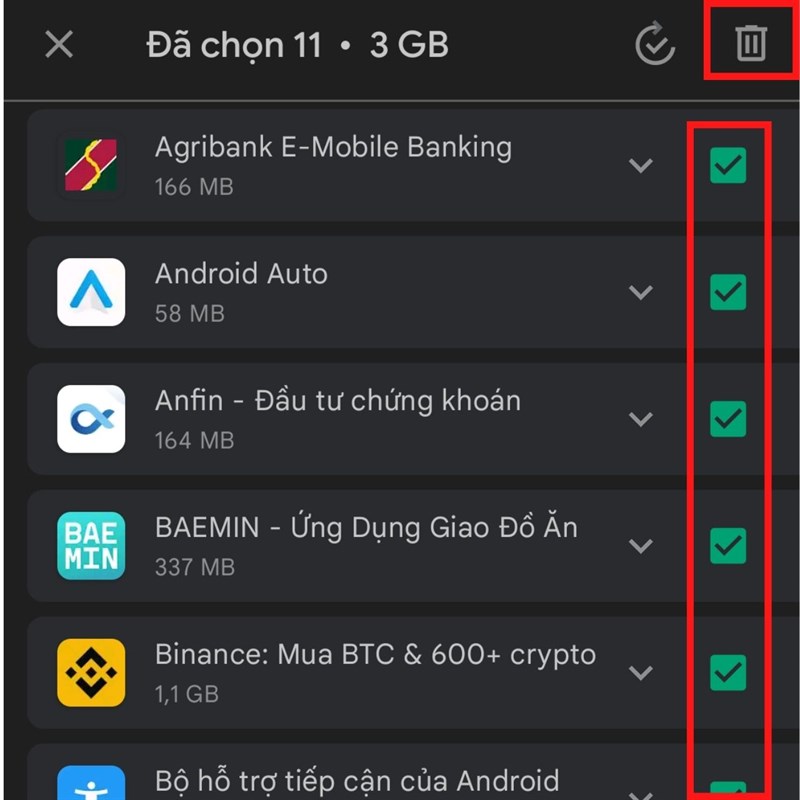 Cách xóa lịch sử tải file trên Android