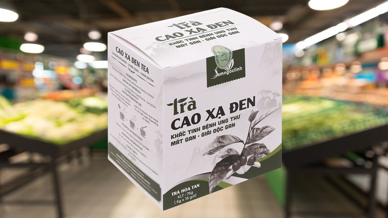 Giá của trà cao xạ đen Sâm Ngọc Linh