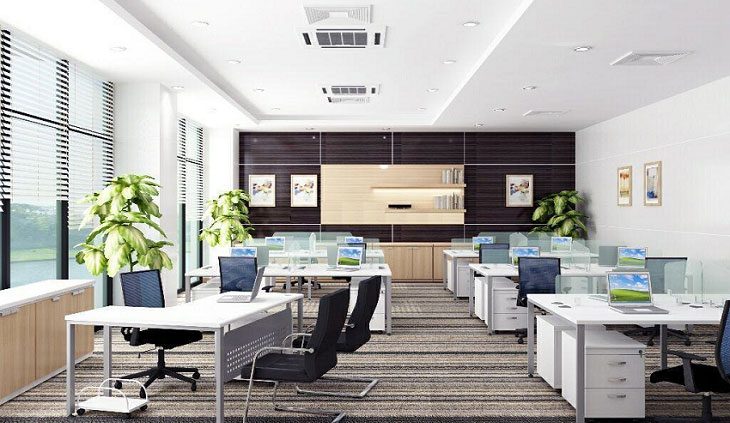 Bộ máy lạnh Multi LG áp trần Inverter 3 HP A3UQ30GFD0 là lựa chọn thích hợp cho không gian văn phòng làm việc lớn