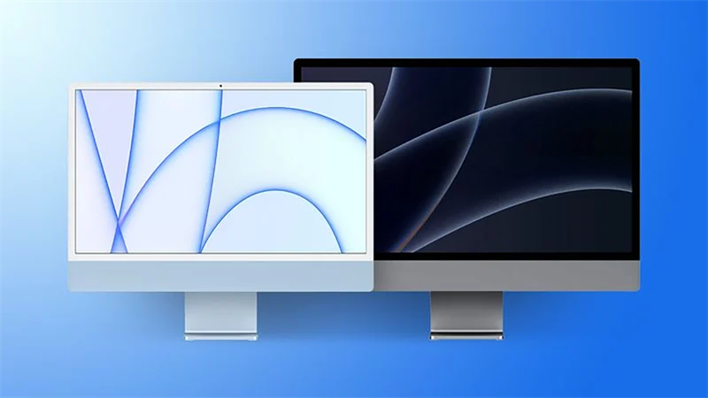 Hai chiếc iMac với cấu hình siêu mạnh và màn hình siêu to có thể đang được thiết kế Hai chiếc iMac với cấu hình siêu mạnh và màn hình siêu to có thể đang được thiết kế
