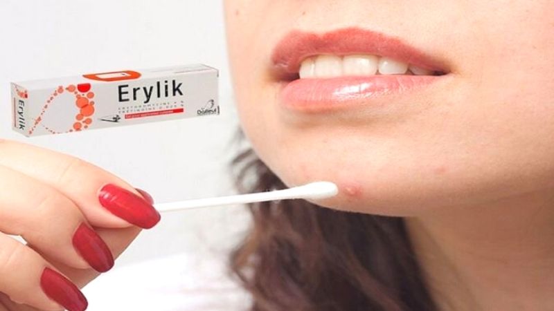 Thành phần của thuốc chấm mụn Erylik