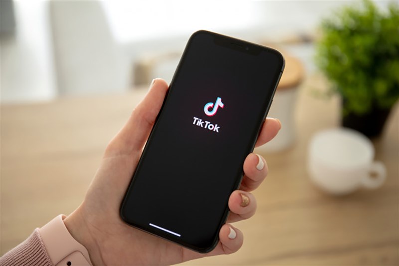 Hình ảnh TikTok trên smartphone