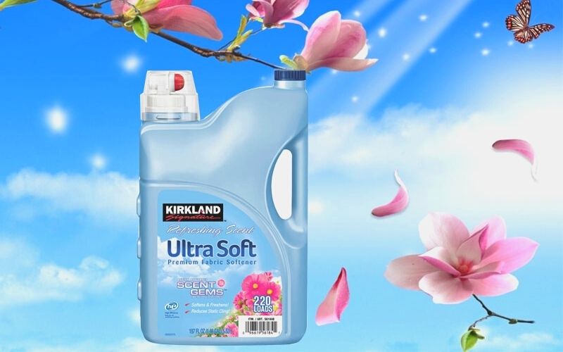 Công nghệ khử mùi của nước xả vải Kirkland giúp trang phục trở nên tươi mới