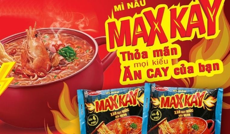 Thưởng thức 2 hương vị mì Maxkay từ Acecook - thỏa mãn mọi kiểu ăn cay của bạn