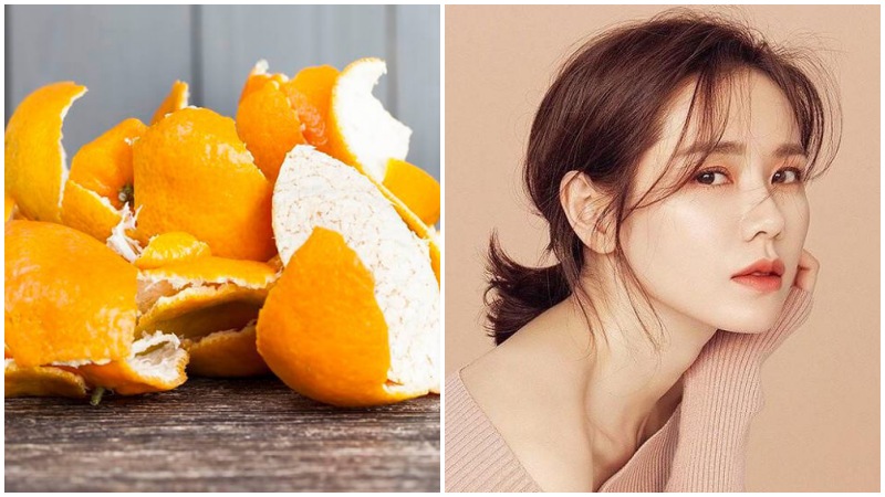 Vỏ cam có công dụng nuôi dưỡng làn da trắng sáng