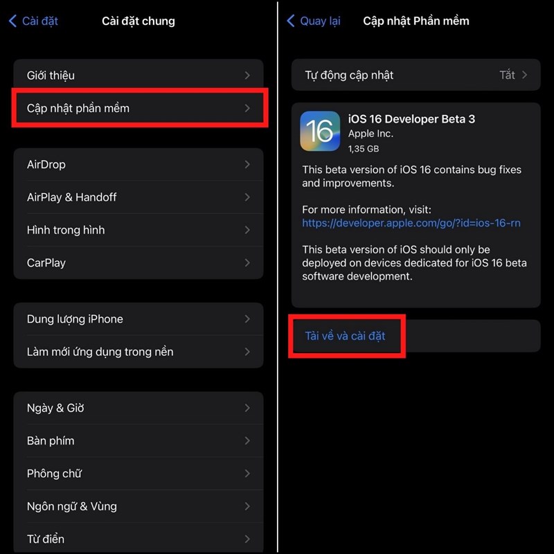 Cách cập nhật iOS 16 Beta 3 Cách cập nhật iOS 16 Beta 3