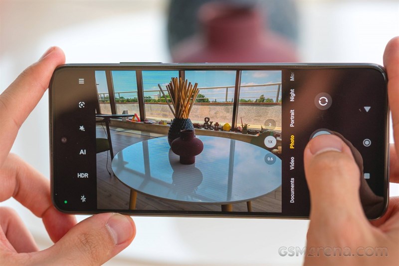 Giao diện ứng dụng camera trên POCO X4 GT