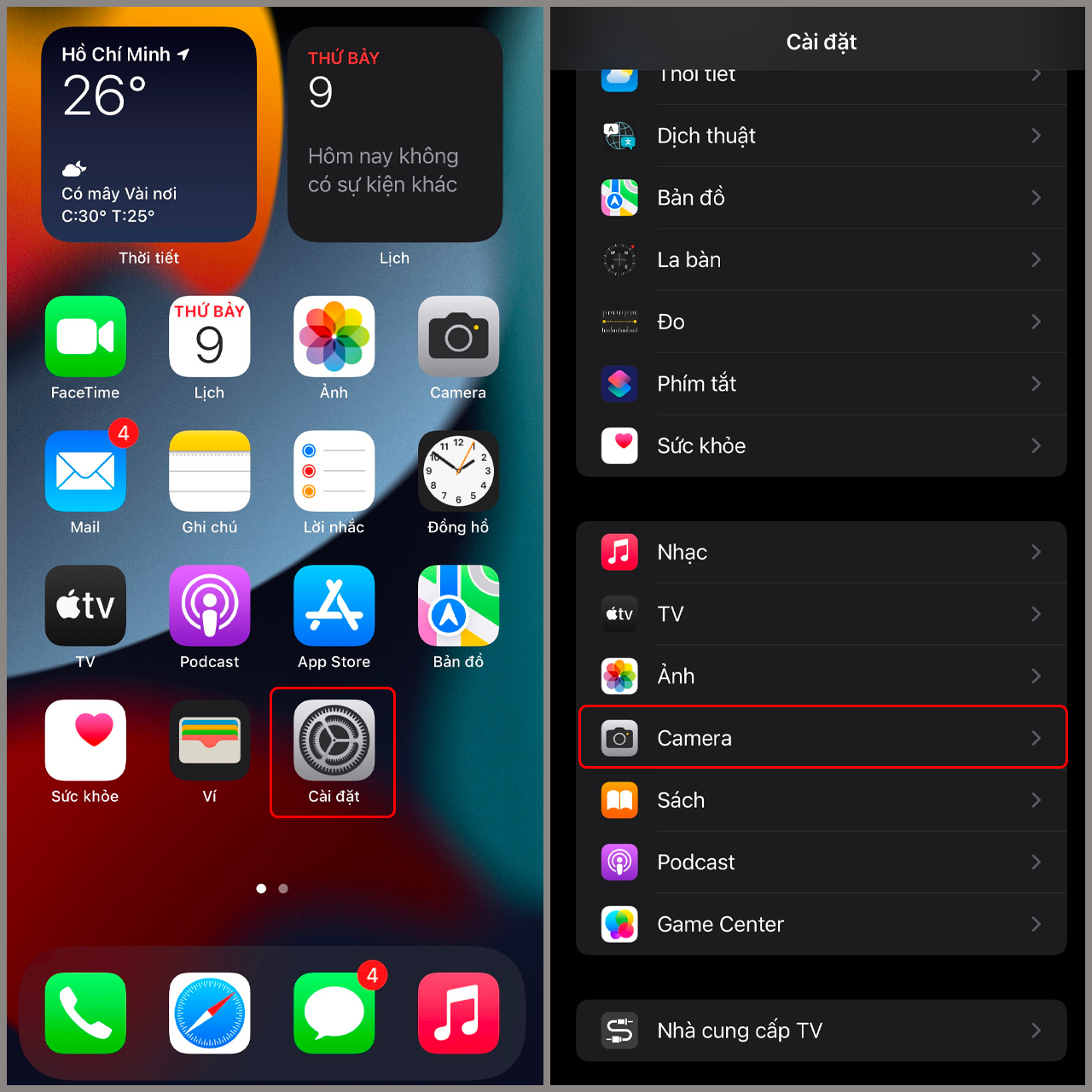 Cách giảm dung lượng video trên iPhone
