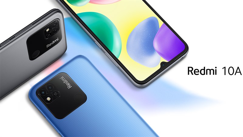 Chính thức mở bán Xiaomi Redmi 10A, kèm hotsale vô cùng hấp dẫn
