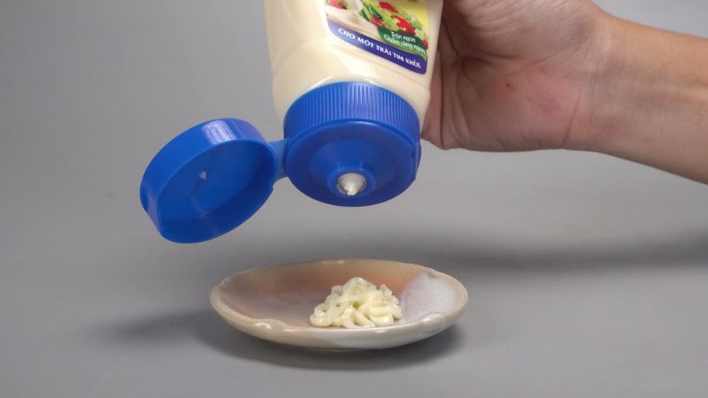 Cách sử dụng với sốt mayonnaise Simply