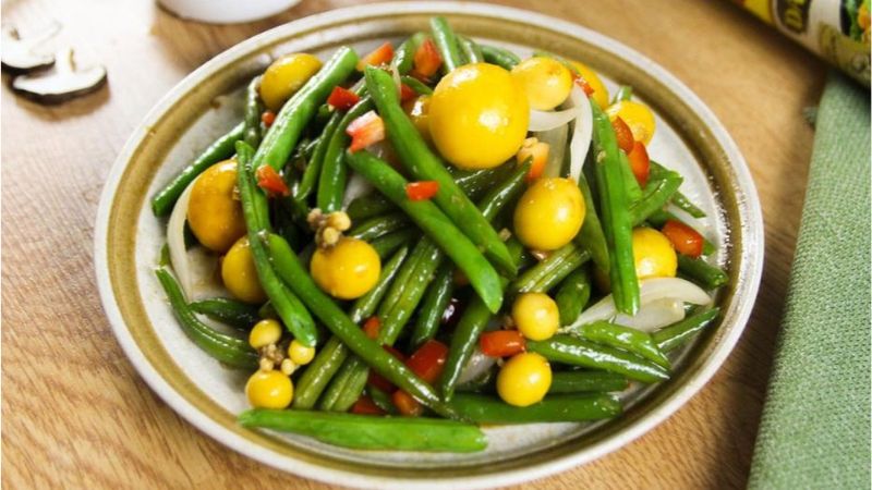 Sốt mayonnaise Simply dùng với món xào