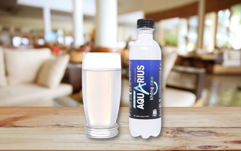 Nước uống vận động Aquarius Zero chai 390ml