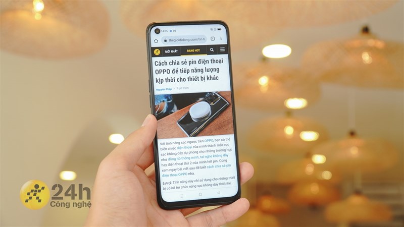 Đánh giá pin OPPO A96