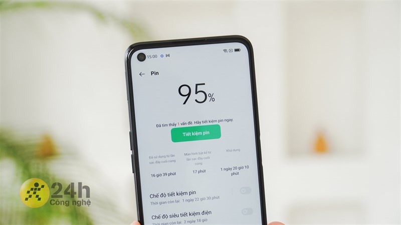 Đánh giá pin OPPO A96