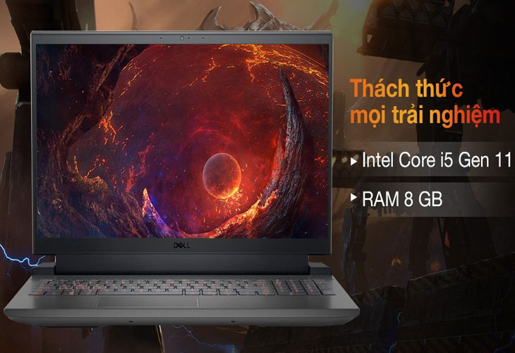 Laptop có dung lượng RAM từ 8GB trở lên