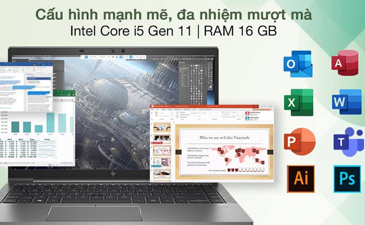 Laptop có CPU từ Core i5 trở lên