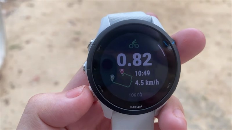 Garmin Forerunner 255 Music sở hữu con chip GPS đa băng tần cho khả năng định vị chính xác cao