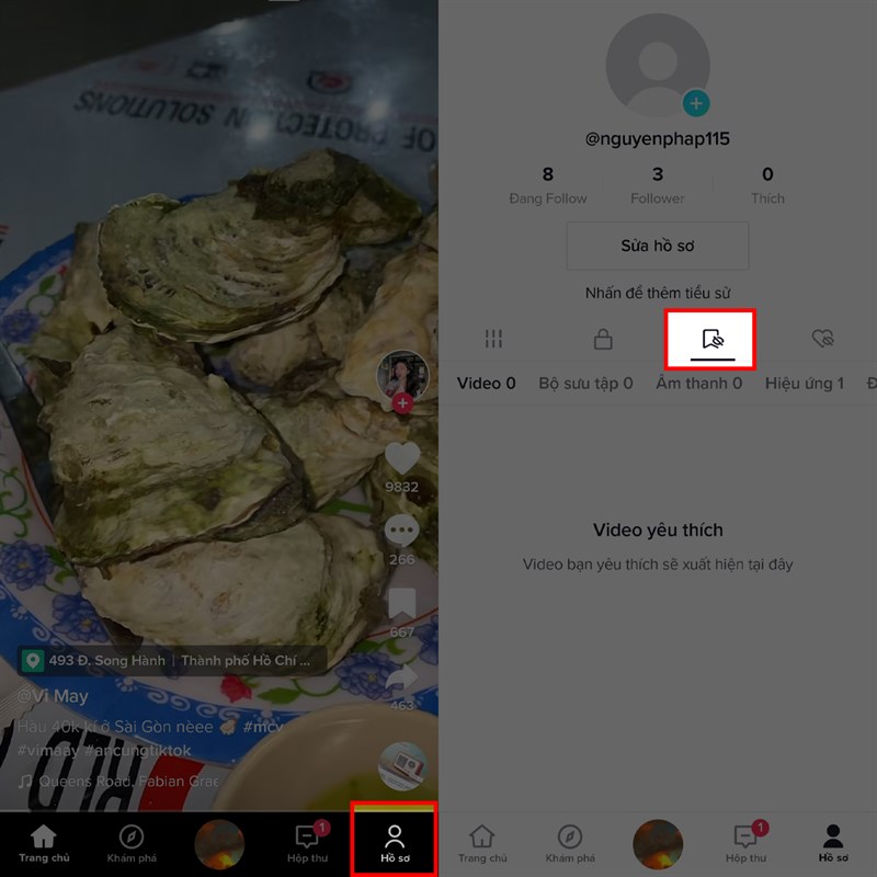 Cách xem địa chỉ đã lưu trên TikTok