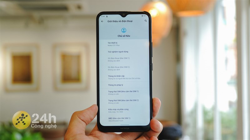 Trên tay Nokia C21 Plus