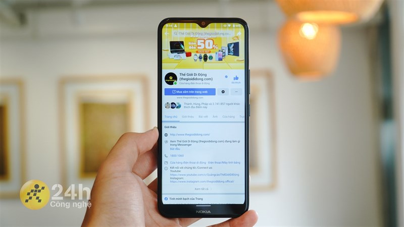 Trên tay Nokia C21 Plus
