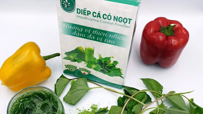 Bột diếp cá cỏ ngọt