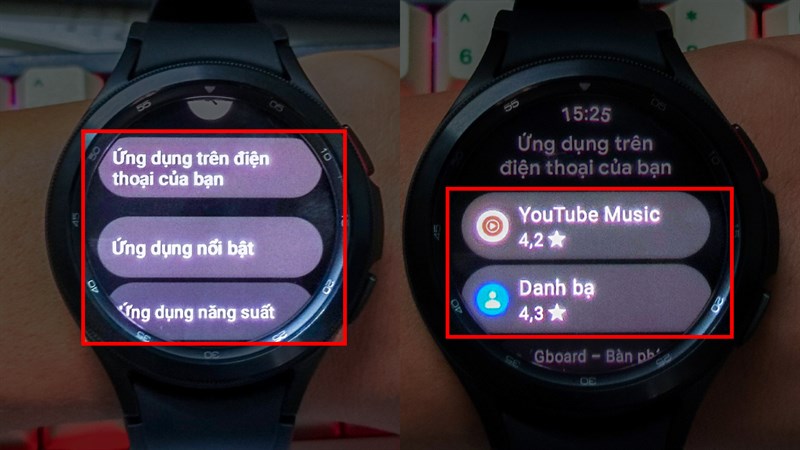 Cách cài ứng dụng trên Samsung Galaxy Watch 4