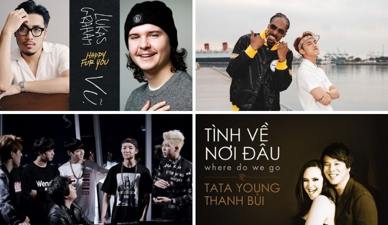 5 ca khúc "collab" cực thành công của nghệ sĩ Việt và quốc tế