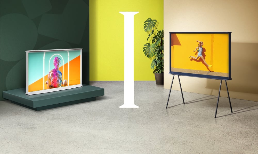 Samsung chính thức ra mắt TV The Serif 2022: Thêm màu sắc mới, kèm quà tặng mô hình siêu anh hùng > TV The Serift nâng cấp tấm nền chống phản chiếu ánh sáng