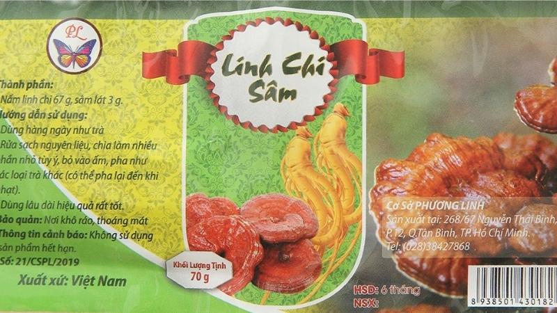 Công dụng và cách dùng linh chi sâm Phương Linh