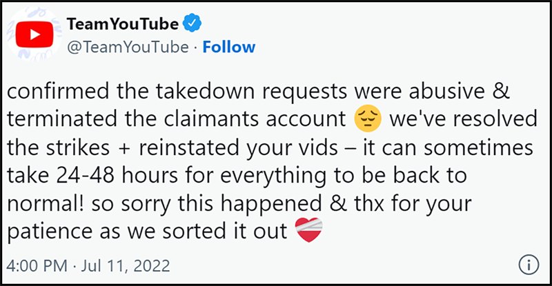 Google đã hồi âm không lâu sau đó Google đã hồi âm không lâu sau đó