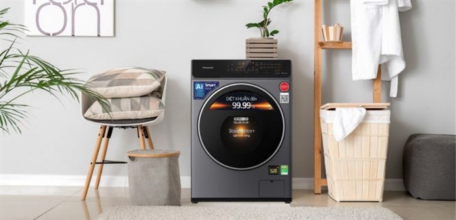 Lý do chọn mua máy giặt sấy Panasonic Inverter 10 kg NA-S106FC1LV mới