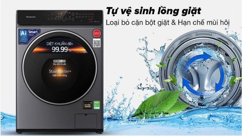 Tính năng tư vệ sinh lồng giặt
