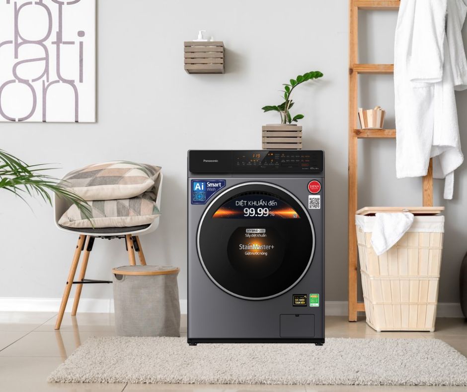 Máy giặt Panasonic Inverter 10 kg NA-S106FC1LV 