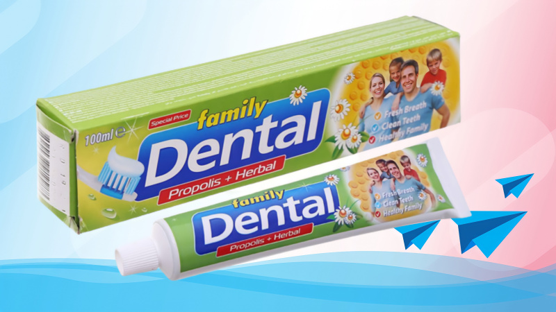 Kem đánh răng Dental Family thảo dược và mật ong