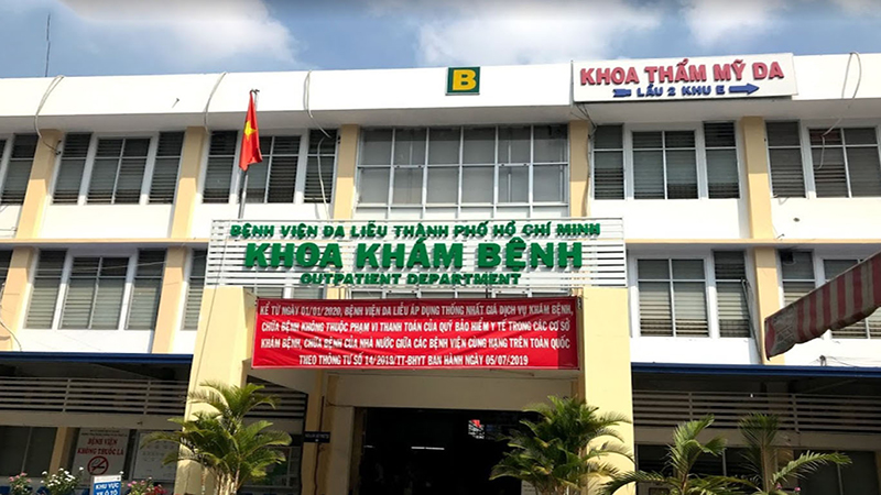 Khoa khám bệnh - Bệnh viện Da liễu TPHCM